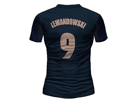 FC Barcelona LEWANDOWSKI 9 ユニフォーム Roger's Robert Lewandowski Personalised Football Jersey